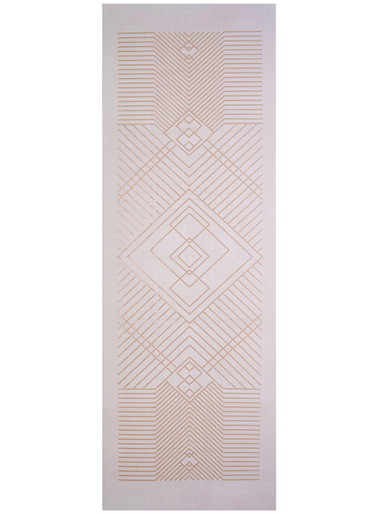 MDVN Non-Slip Yoga Towel Oatmeal White